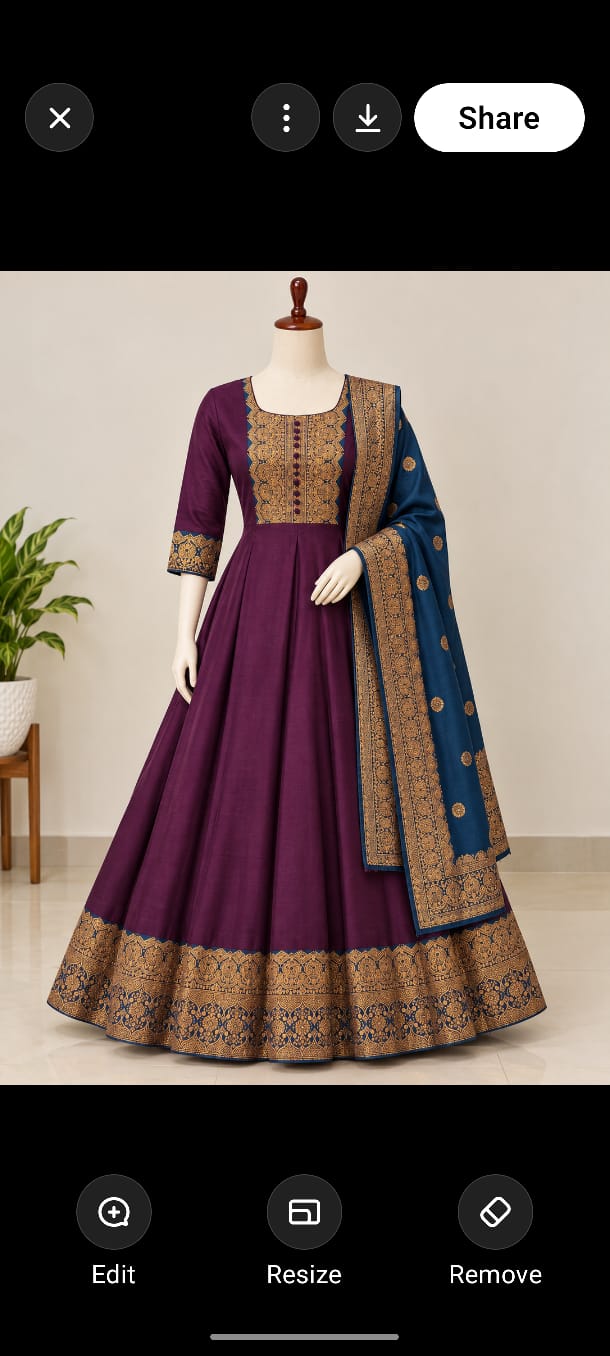 Umbrella full frock kurti