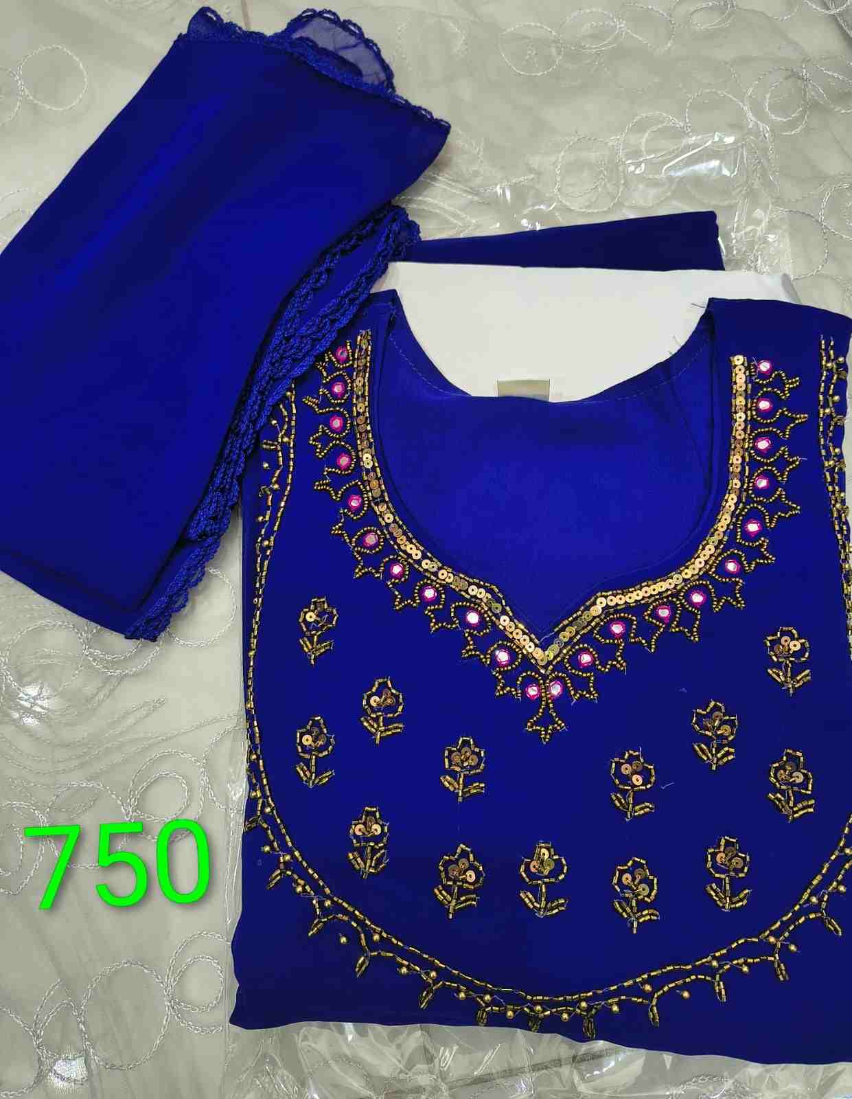 Aari work Kurti