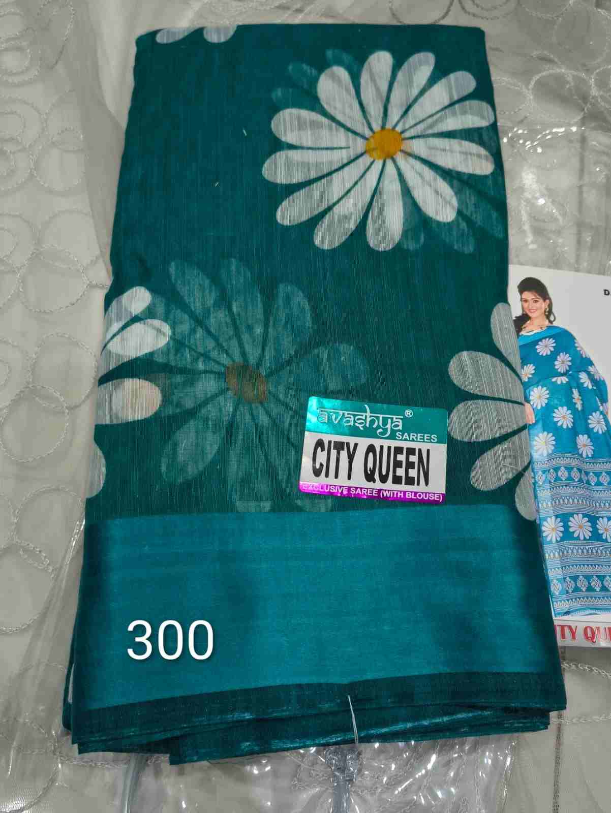 Flower saree